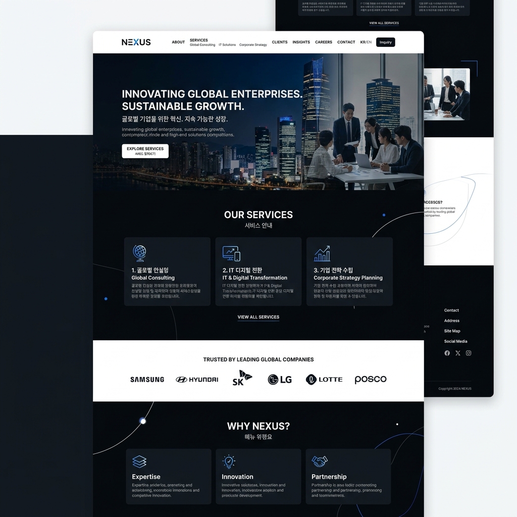 WHKorea 기업 사이트
